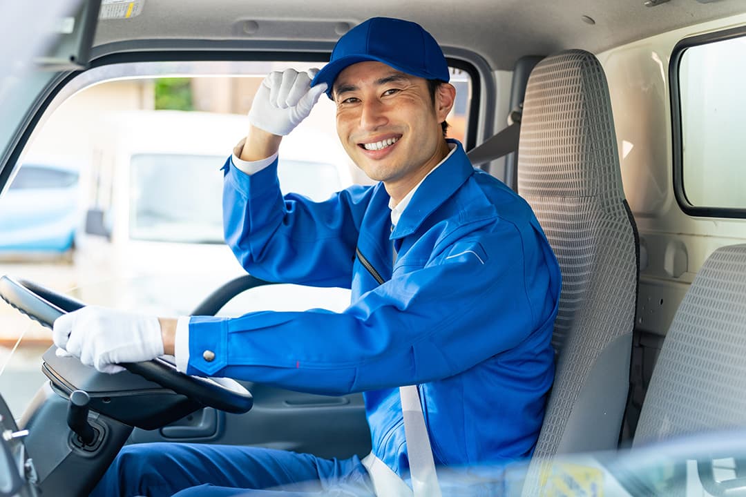 沼津市で大型トラック運転手募集中